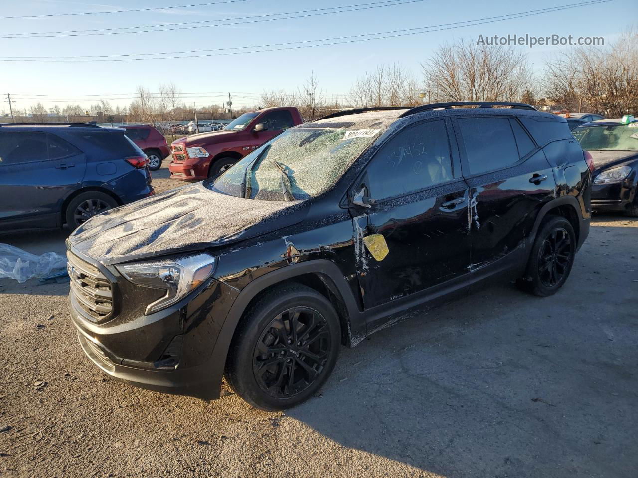 2020 Gmc Terrain Slt Black vin: 3GKALPEXXLL339452