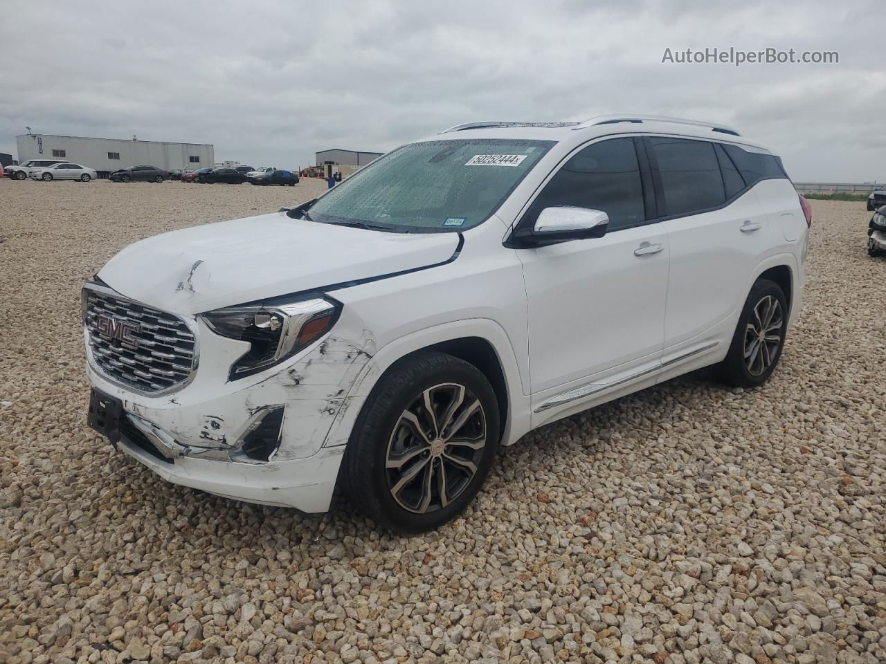 2020 Gmc Terrain Denali White vin: 3GKALSEX0LL166768