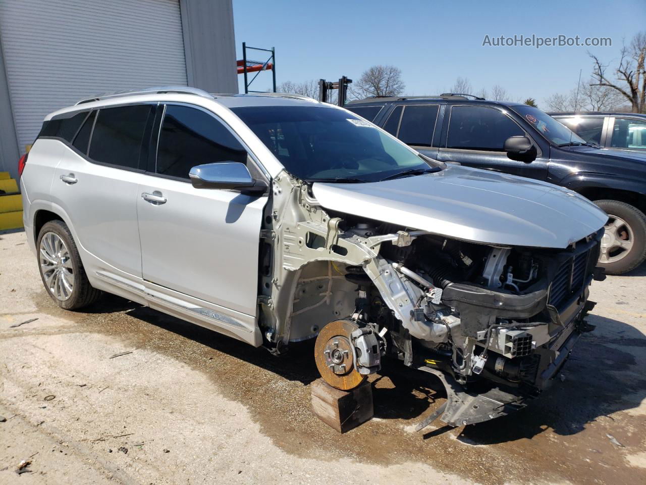 2020 Gmc Terrain Denali Silver vin: 3GKALSEX1LL136680