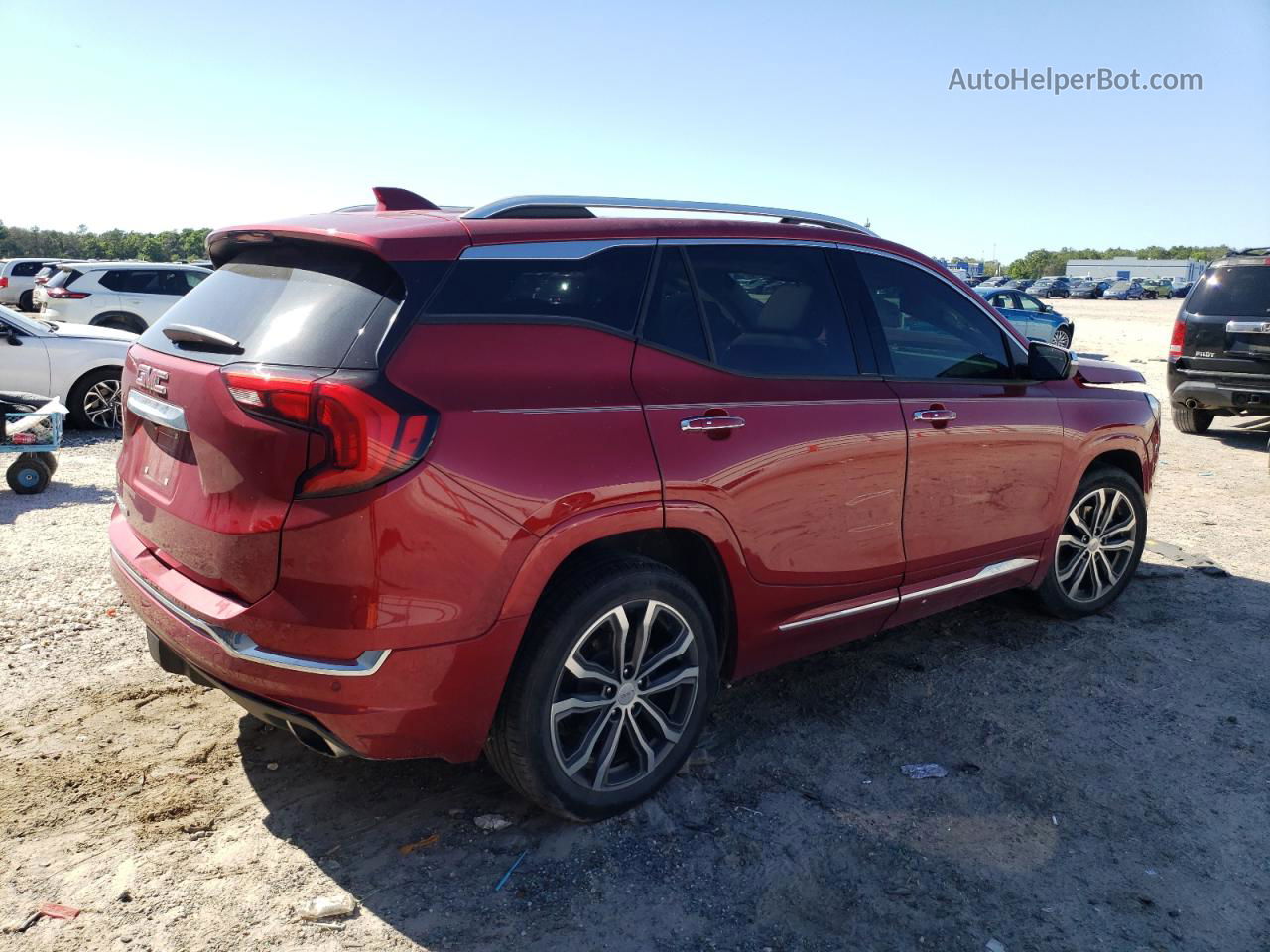 2020 Gmc Terrain Denali Red vin: 3GKALSEX1LL218120