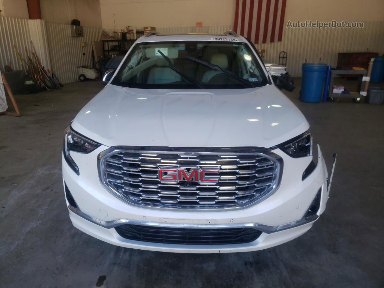 2020 Gmc Terrain Denali White vin: 3GKALSEX1LL221504