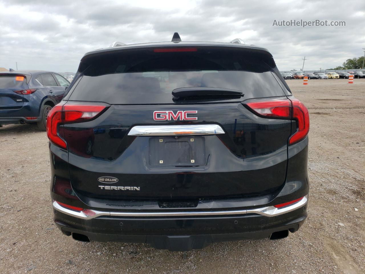 2019 Gmc Terrain Denali Черный vin: 3GKALSEX2KL254980