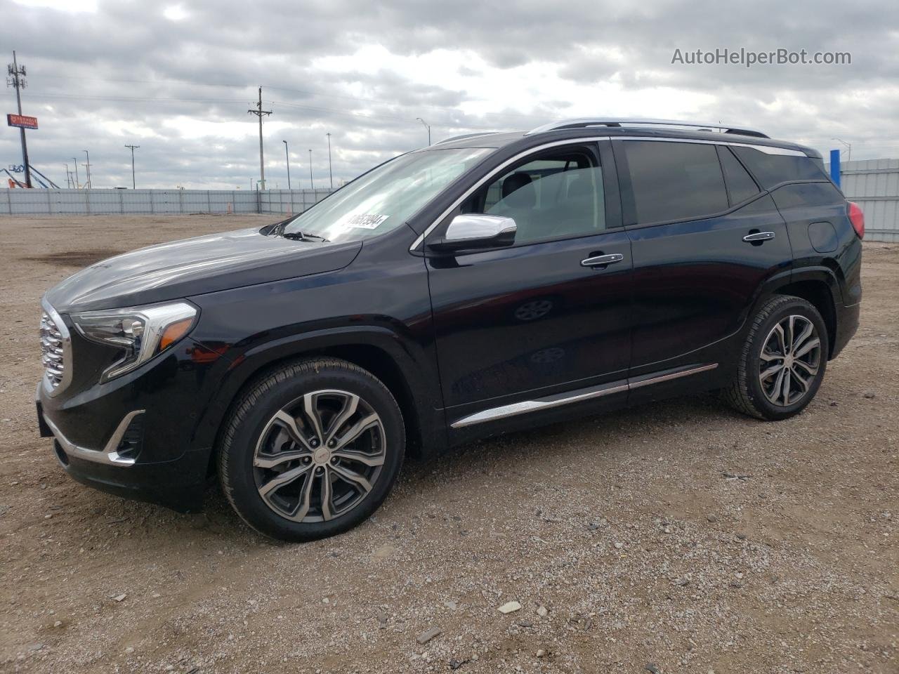 2019 Gmc Terrain Denali Black vin: 3GKALSEX2KL254980