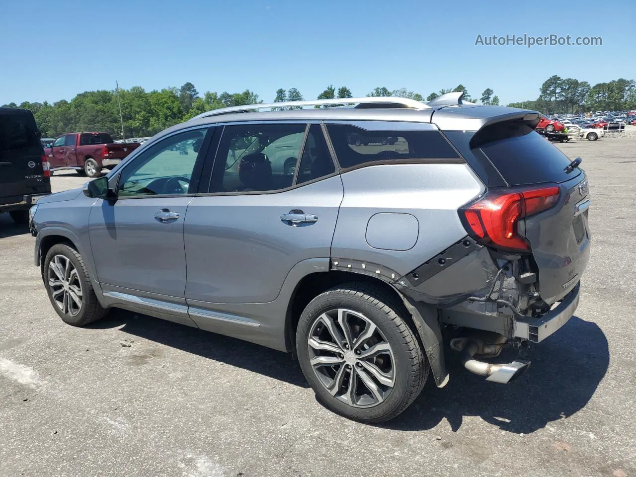 2020 Gmc Terrain Denali Silver vin: 3GKALSEX3LL182124