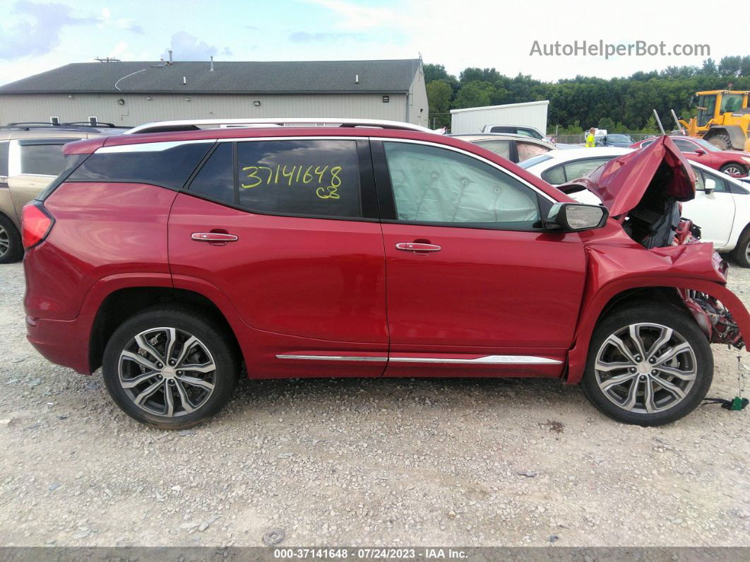 2019 Gmc Terrain Denali Maroon vin: 3GKALSEX4KL102201