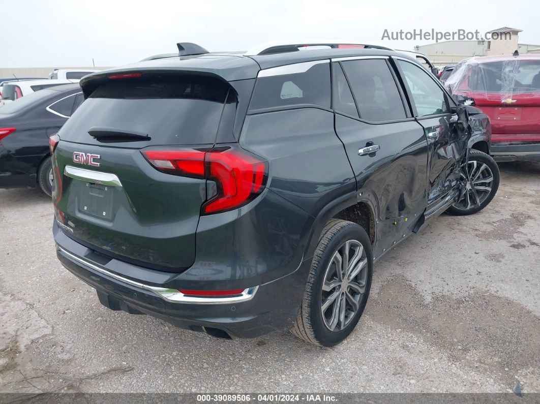 2020 Gmc Terrain Fwd Denali Черный vin: 3GKALSEX4LL185324