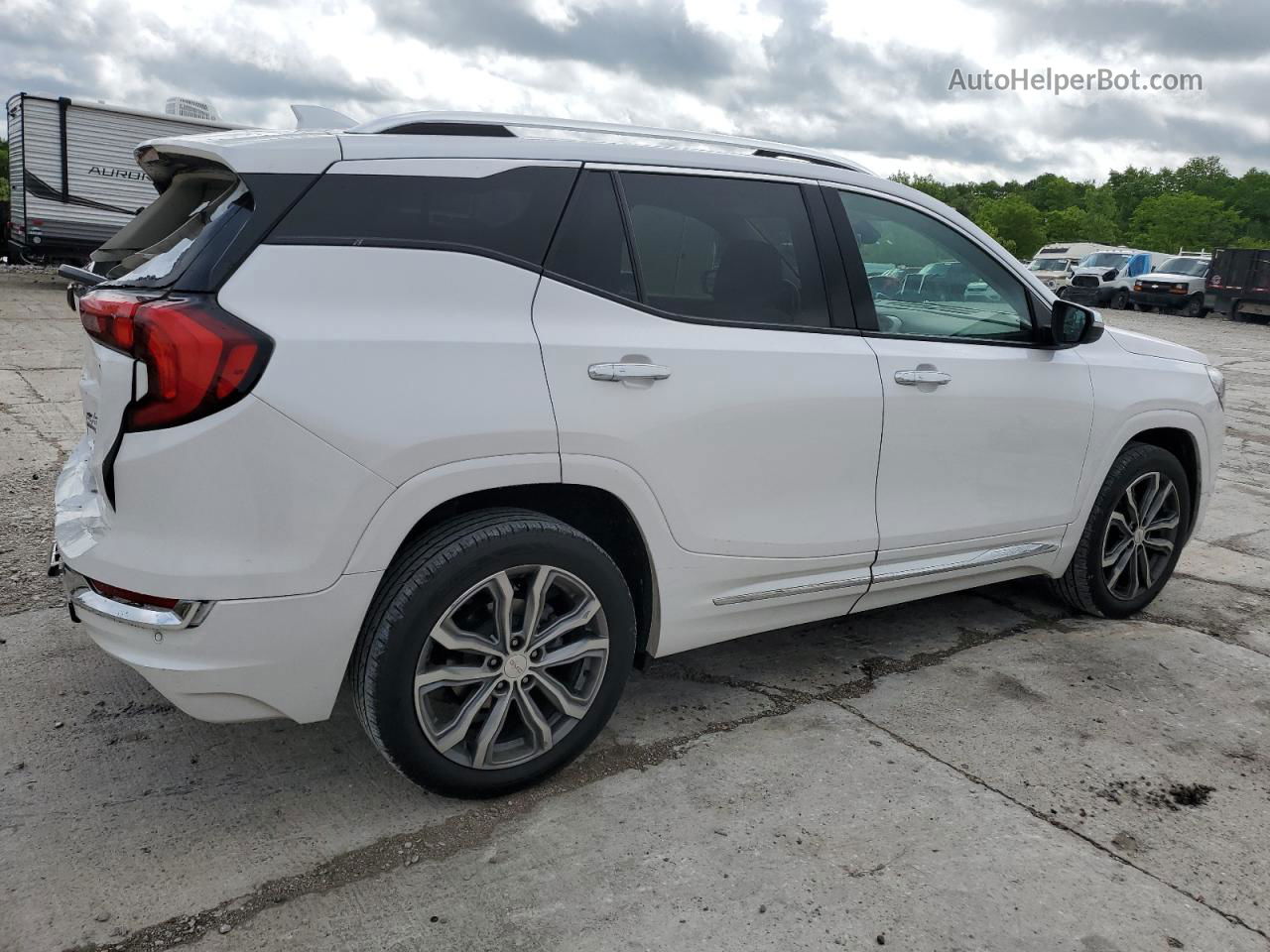 2020 Gmc Terrain Denali White vin: 3GKALSEX4LL319829