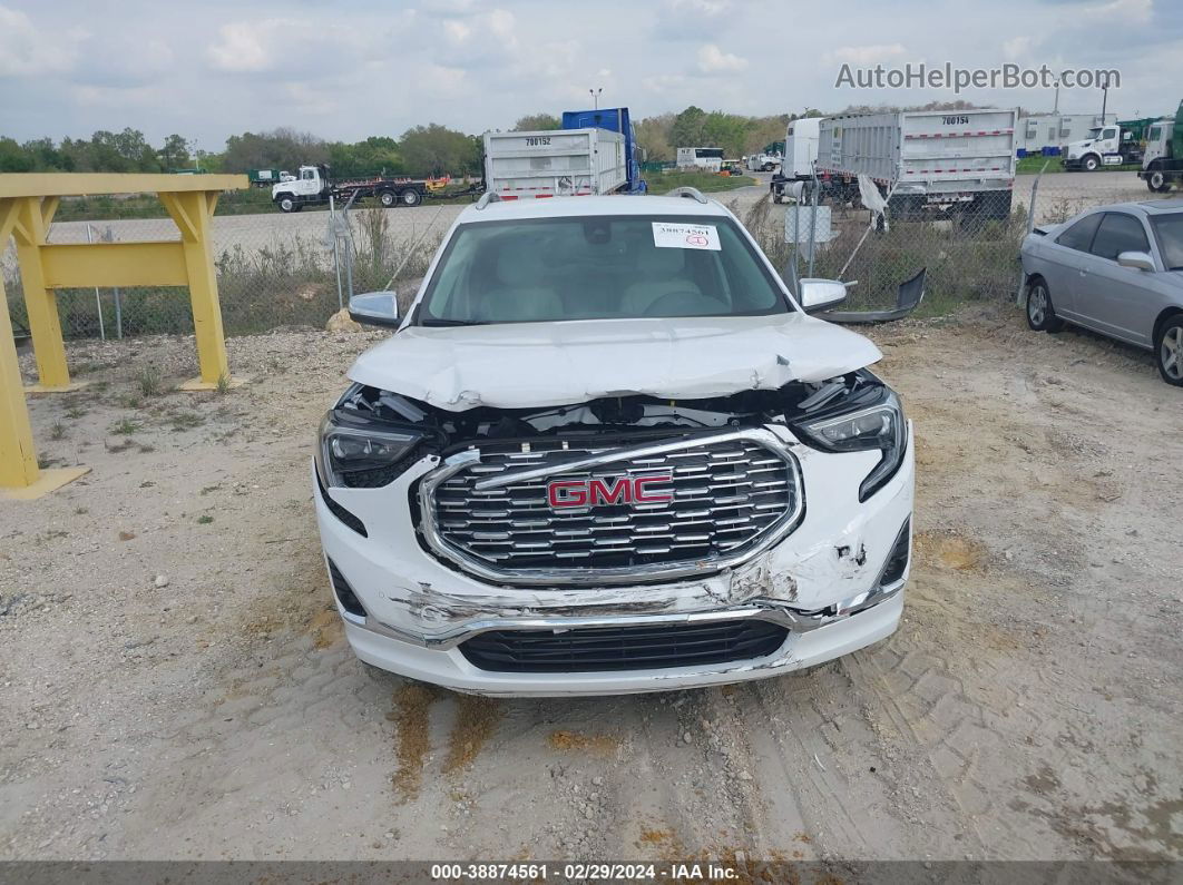 2020 Gmc Terrain Fwd Denali White vin: 3GKALSEX5LL134950