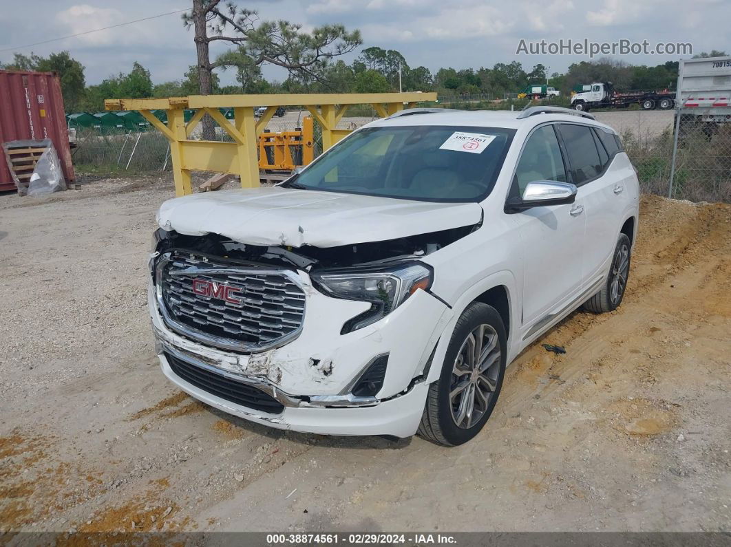 2020 Gmc Terrain Fwd Denali White vin: 3GKALSEX5LL134950