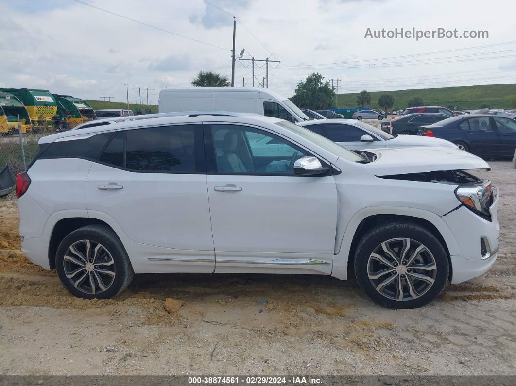 2020 Gmc Terrain Fwd Denali White vin: 3GKALSEX5LL134950