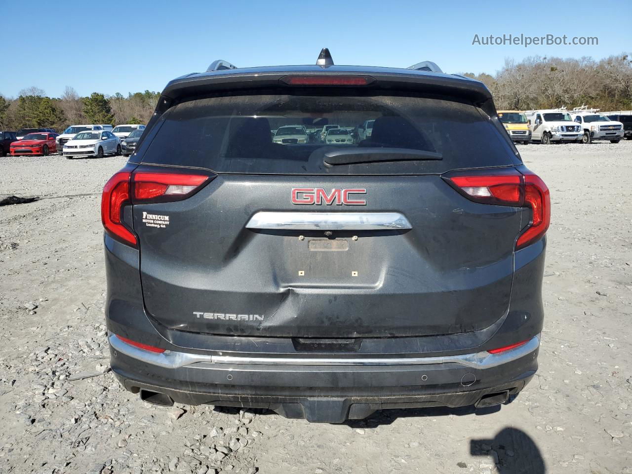 2019 Gmc Terrain Denali Charcoal vin: 3GKALSEX8KL122998