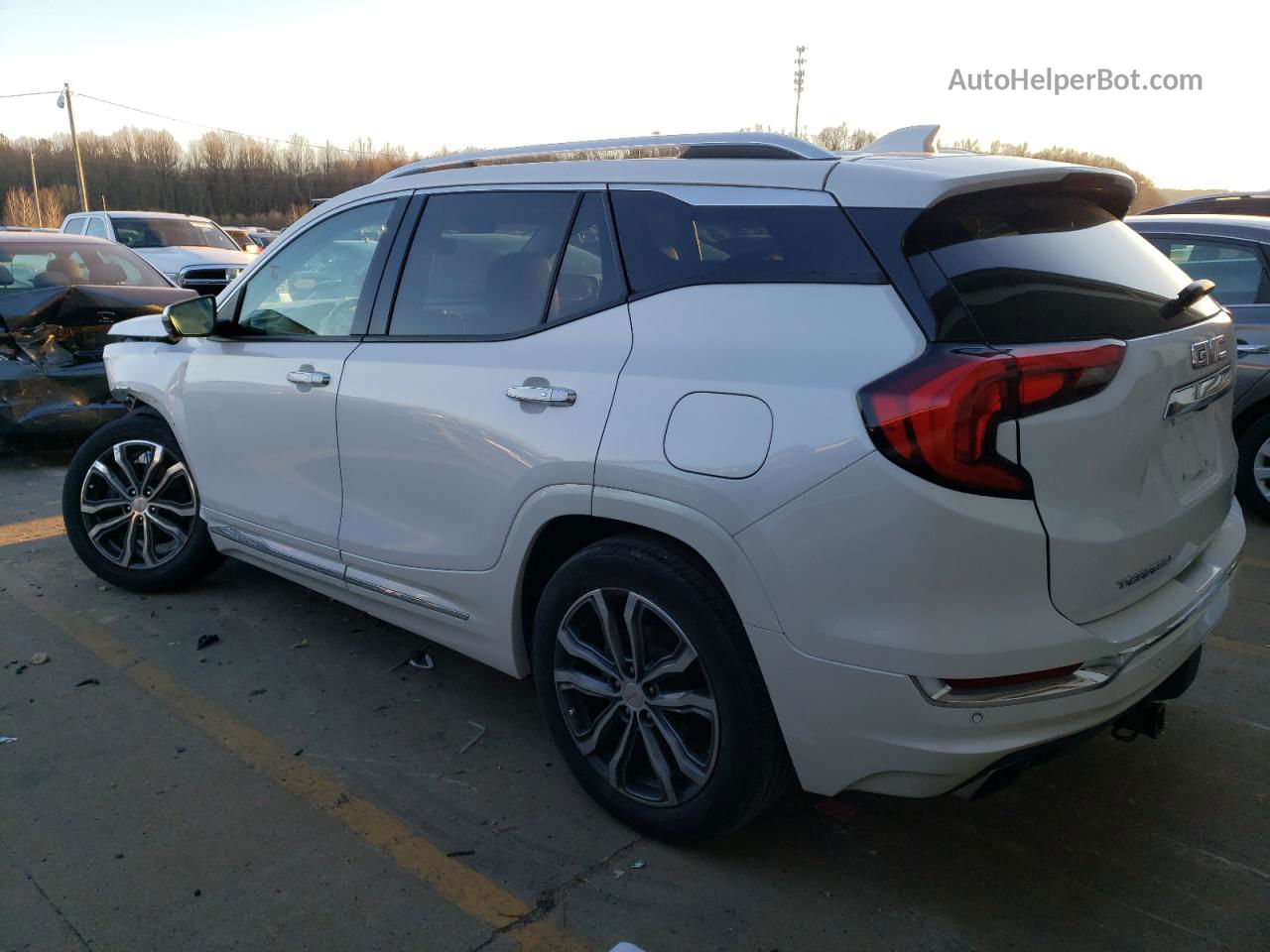 2020 Gmc Terrain Denali White vin: 3GKALSEX9LL215756