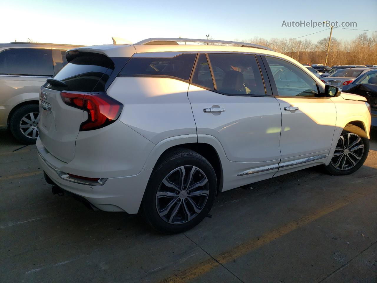 2020 Gmc Terrain Denali White vin: 3GKALSEX9LL215756