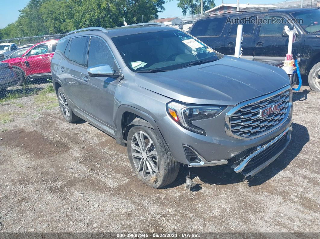 2020 Gmc Terrain Fwd Denali Green vin: 3GKALSEXXLL128755