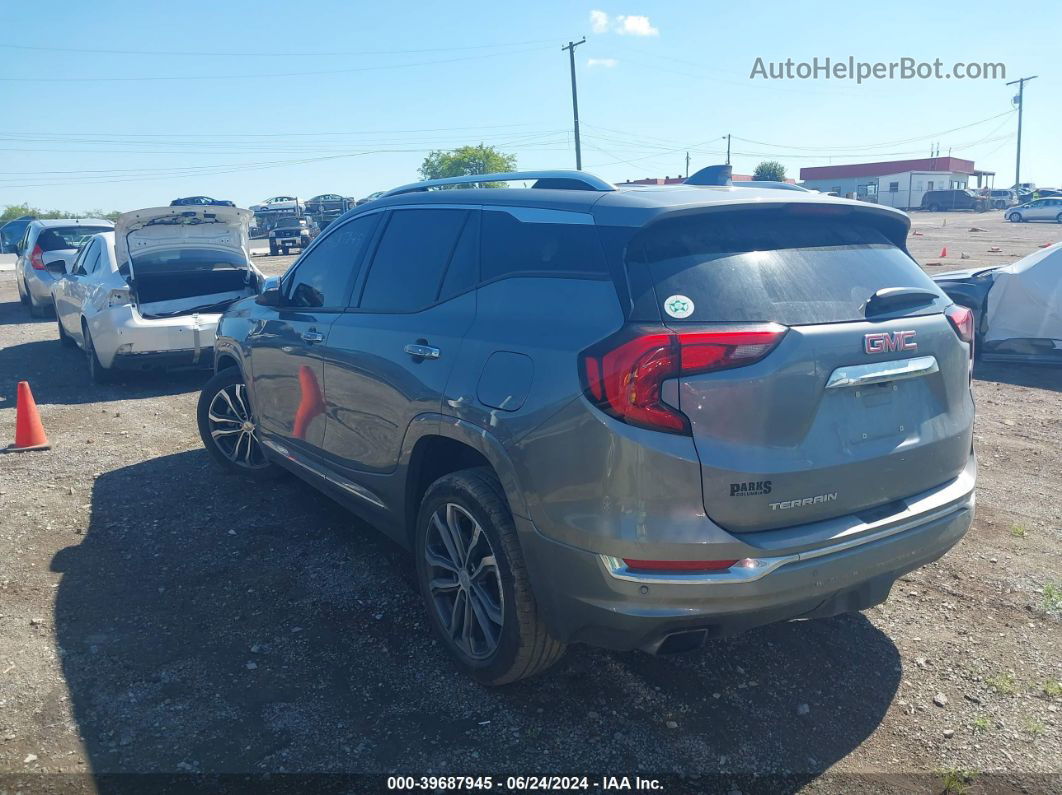 2020 Gmc Terrain Fwd Denali Green vin: 3GKALSEXXLL128755