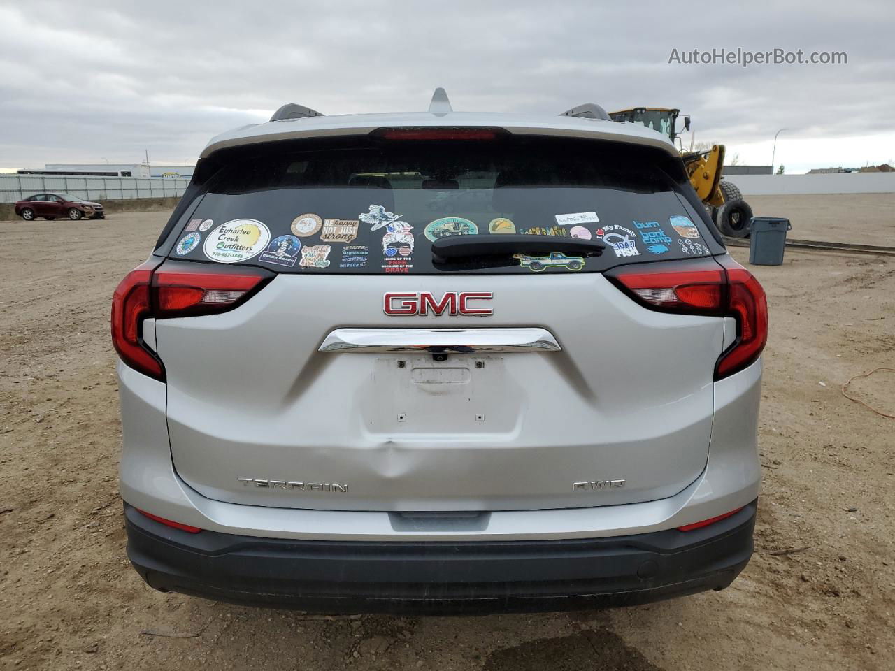 2019 Gmc Terrain Sle Silver vin: 3GKALTEV2KL129403