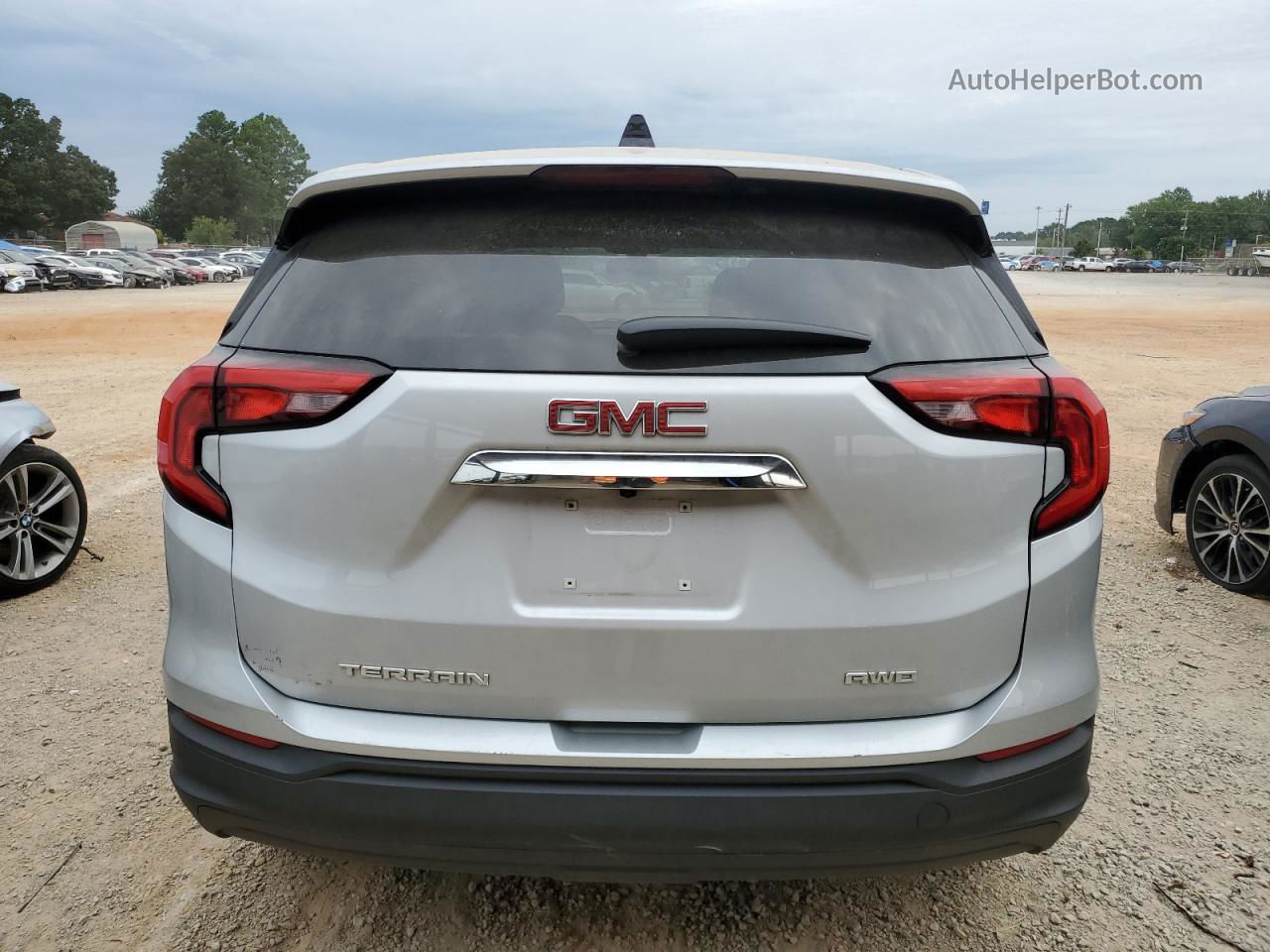 2019 Gmc Terrain Sle Silver vin: 3GKALTEV2KL159114