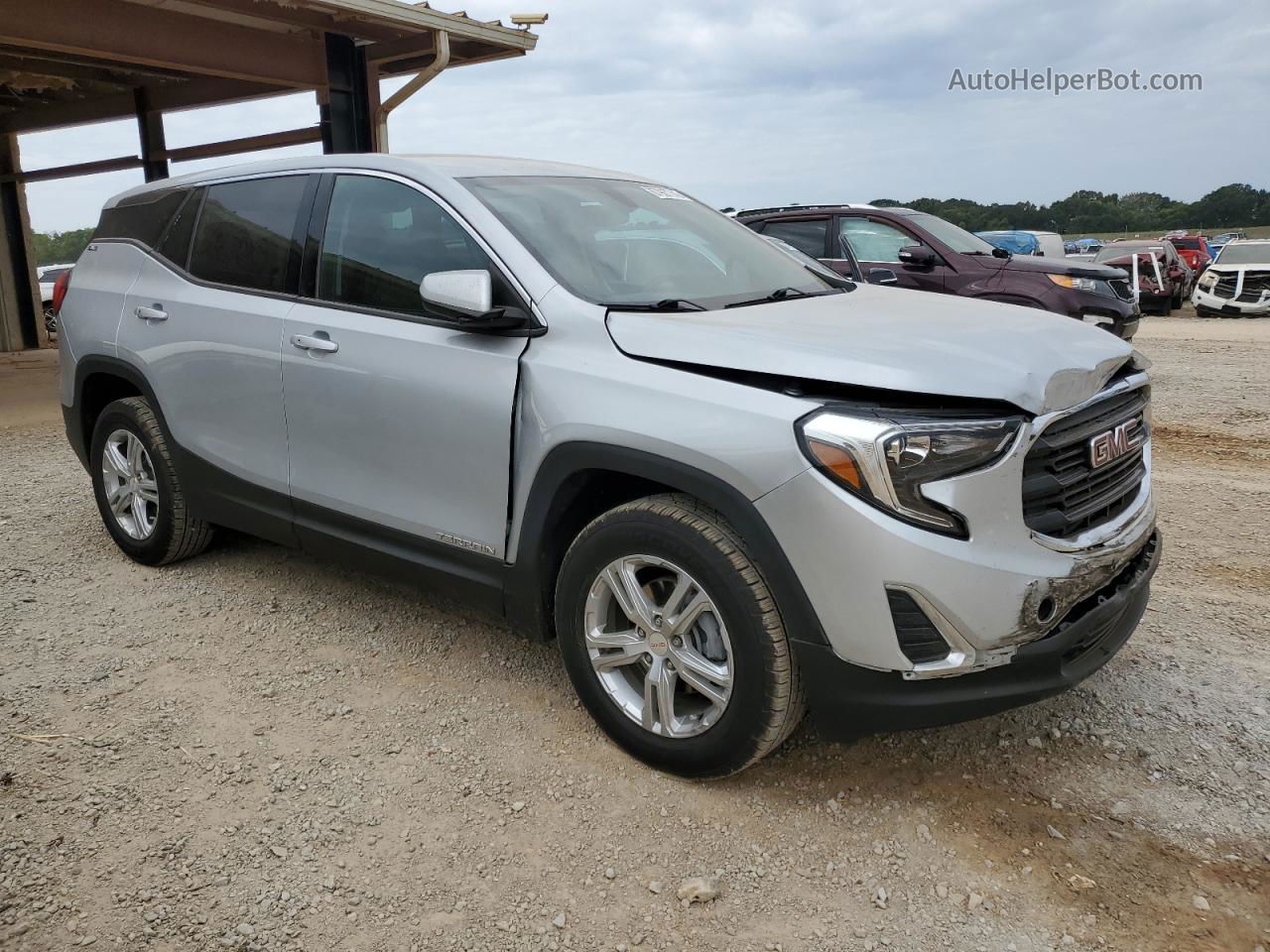 2019 Gmc Terrain Sle Silver vin: 3GKALTEV2KL159114