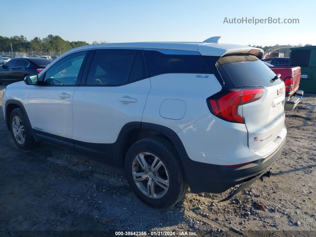 2019 Gmc Terrain Sle White vin: 3GKALTEV2KL240677