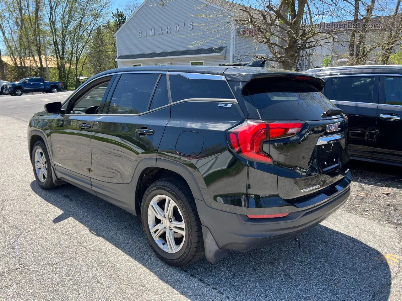 2019 Gmc Terrain Sle Черный vin: 3GKALTEV2KL288051