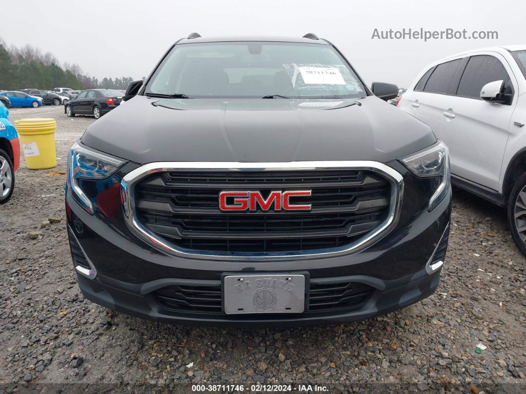 2019 Gmc Terrain Sle Черный vin: 3GKALTEV2KL371317