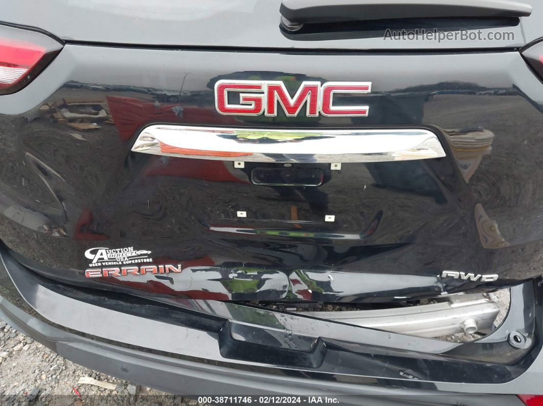 2019 Gmc Terrain Sle Черный vin: 3GKALTEV2KL371317