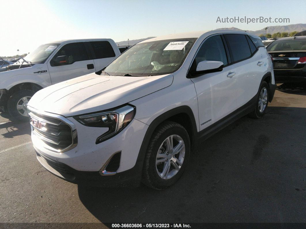 2020 Gmc Terrain Awd Sle White vin: 3GKALTEV2LL159986