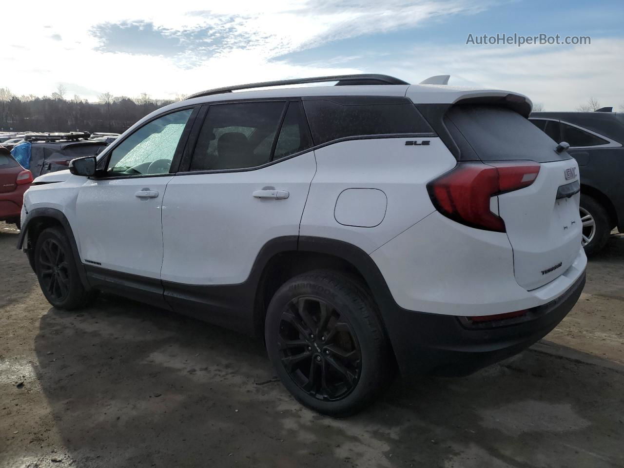 2020 Gmc Terrain Sle White vin: 3GKALTEV2LL281568