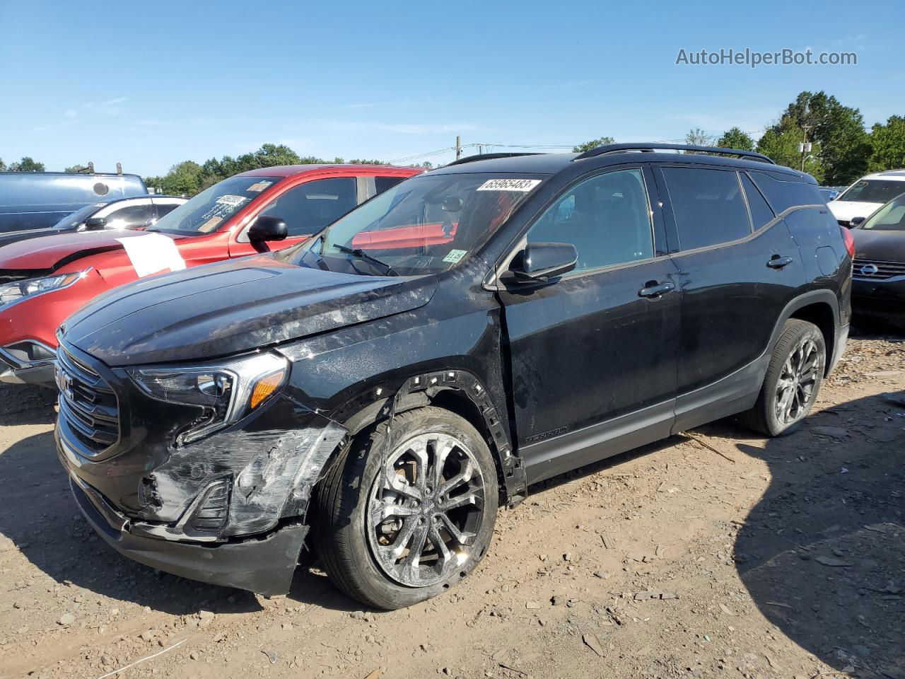 2020 Gmc Terrain Sle Black vin: 3GKALTEV2LL302175