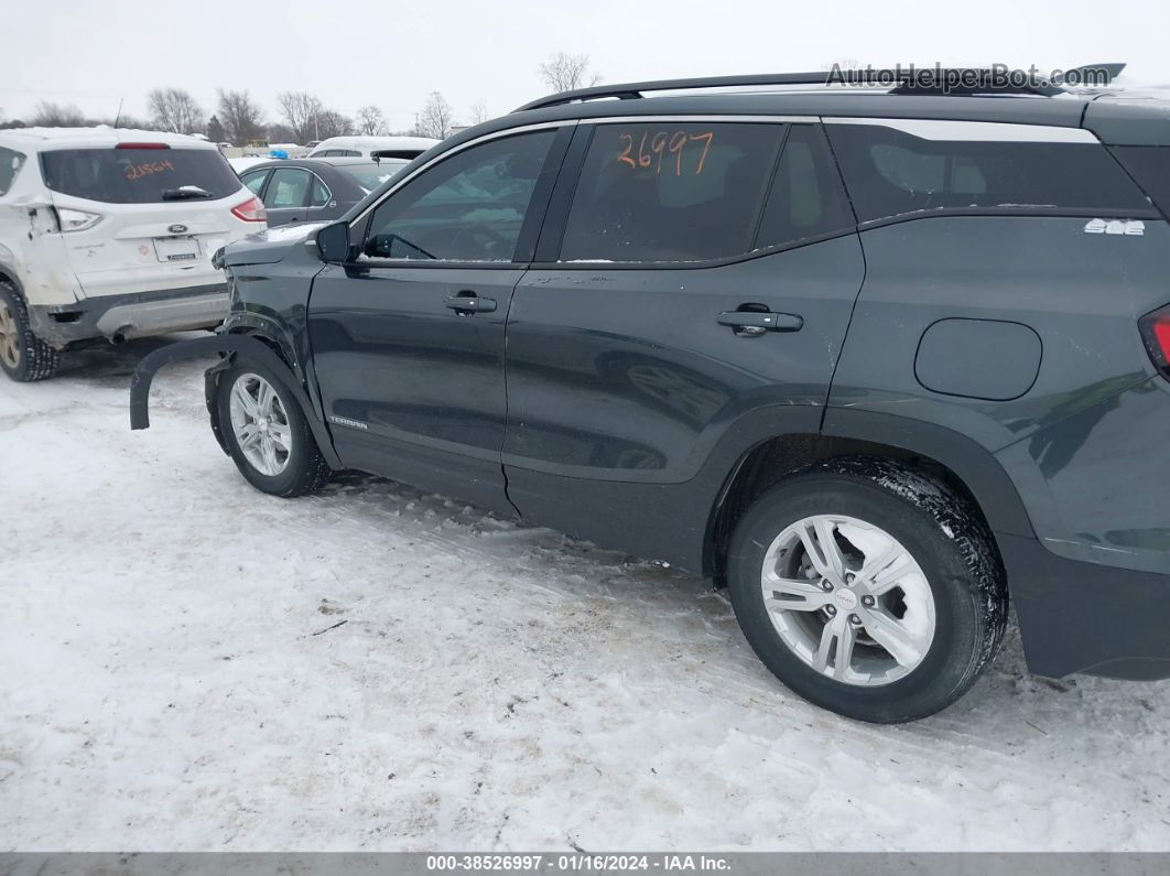 2019 Gmc Terrain Sle Серый vin: 3GKALTEV3KL207123