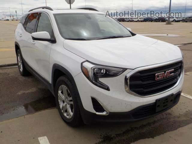 2019 Gmc Terrain Sle White vin: 3GKALTEV3KL216551