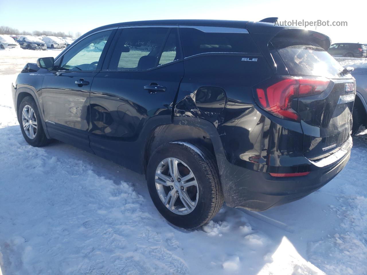 2019 Gmc Terrain Sle Black vin: 3GKALTEV3KL291315