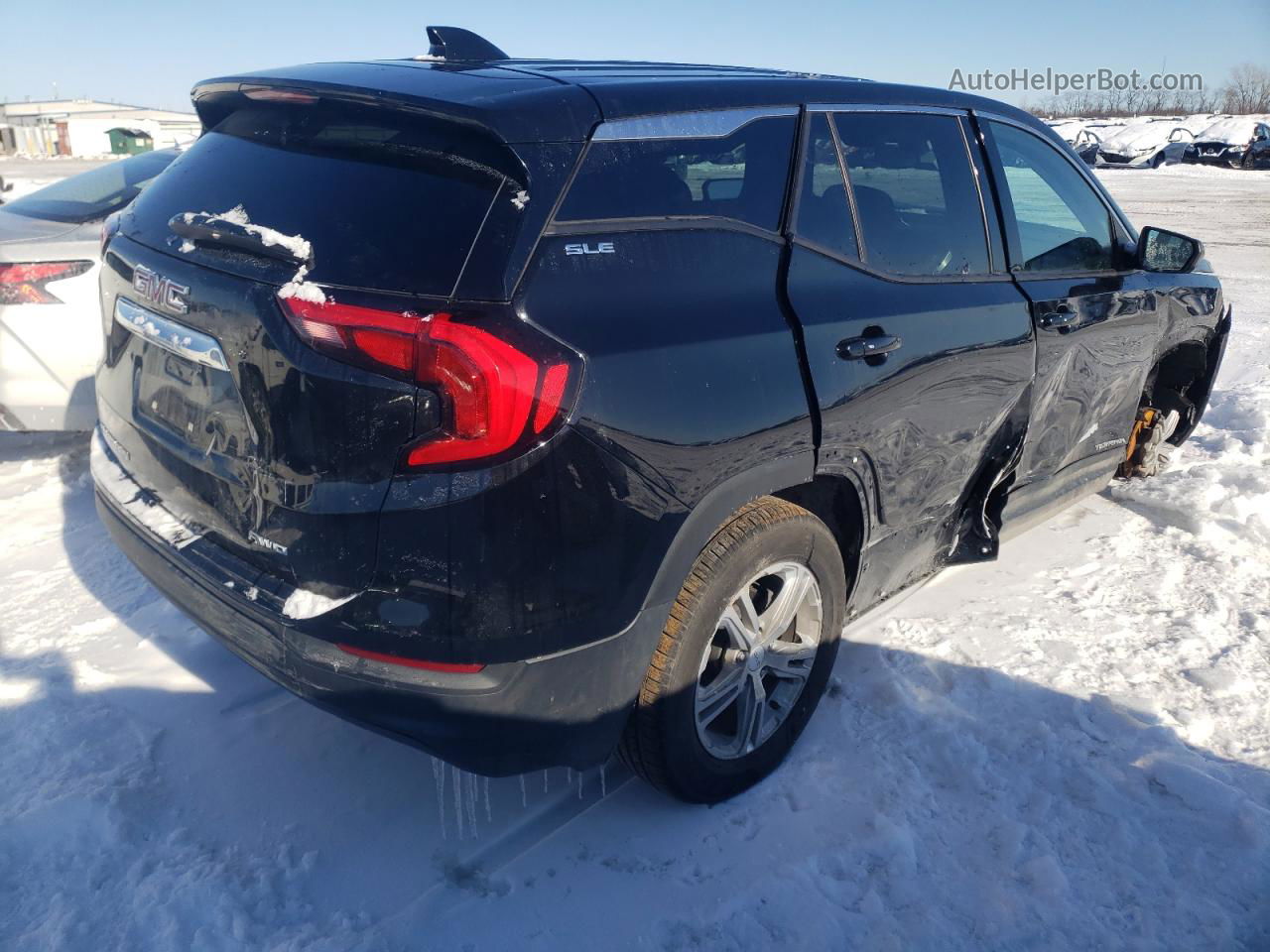 2019 Gmc Terrain Sle Black vin: 3GKALTEV3KL291315