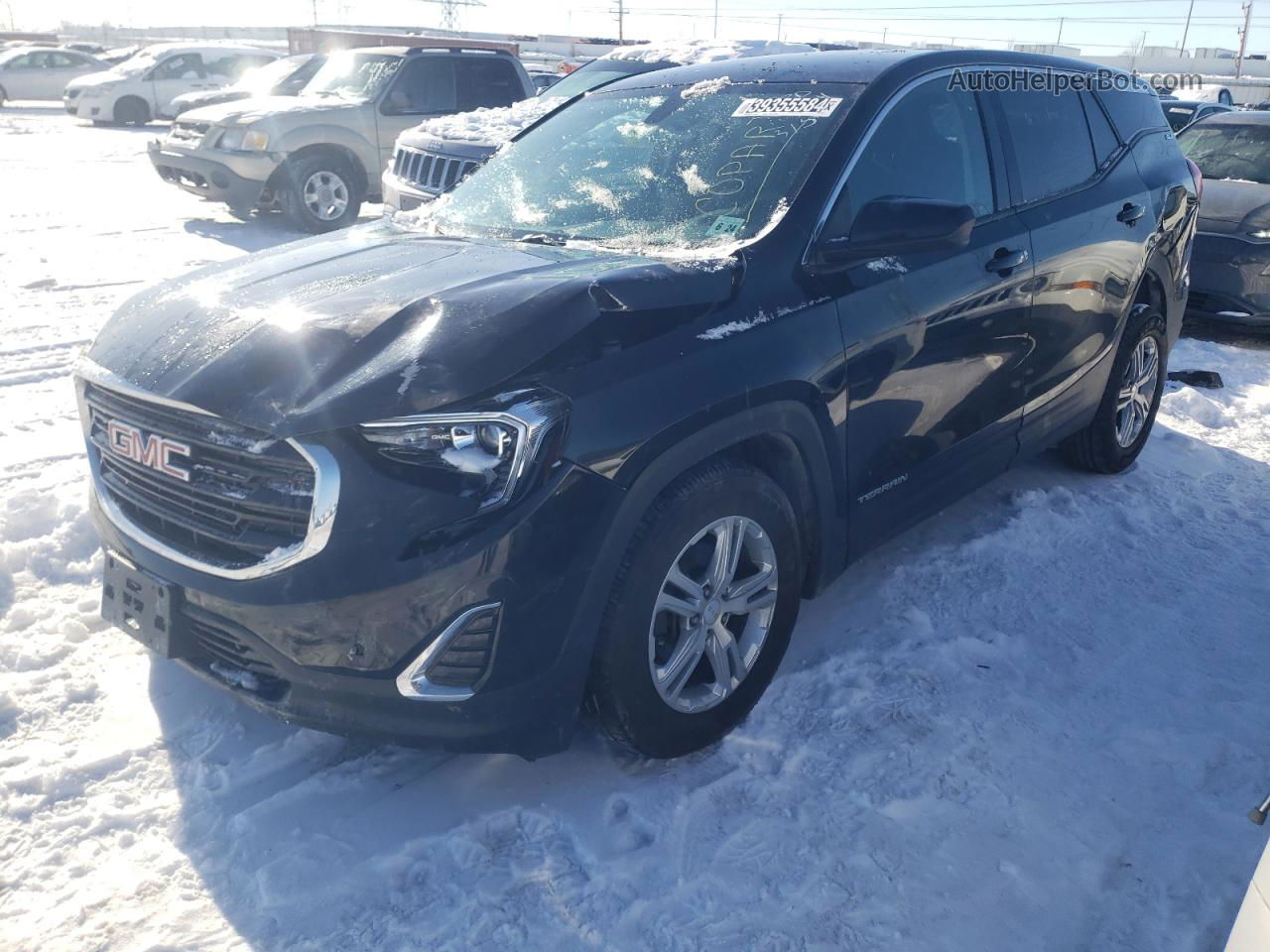 2019 Gmc Terrain Sle Black vin: 3GKALTEV3KL291315