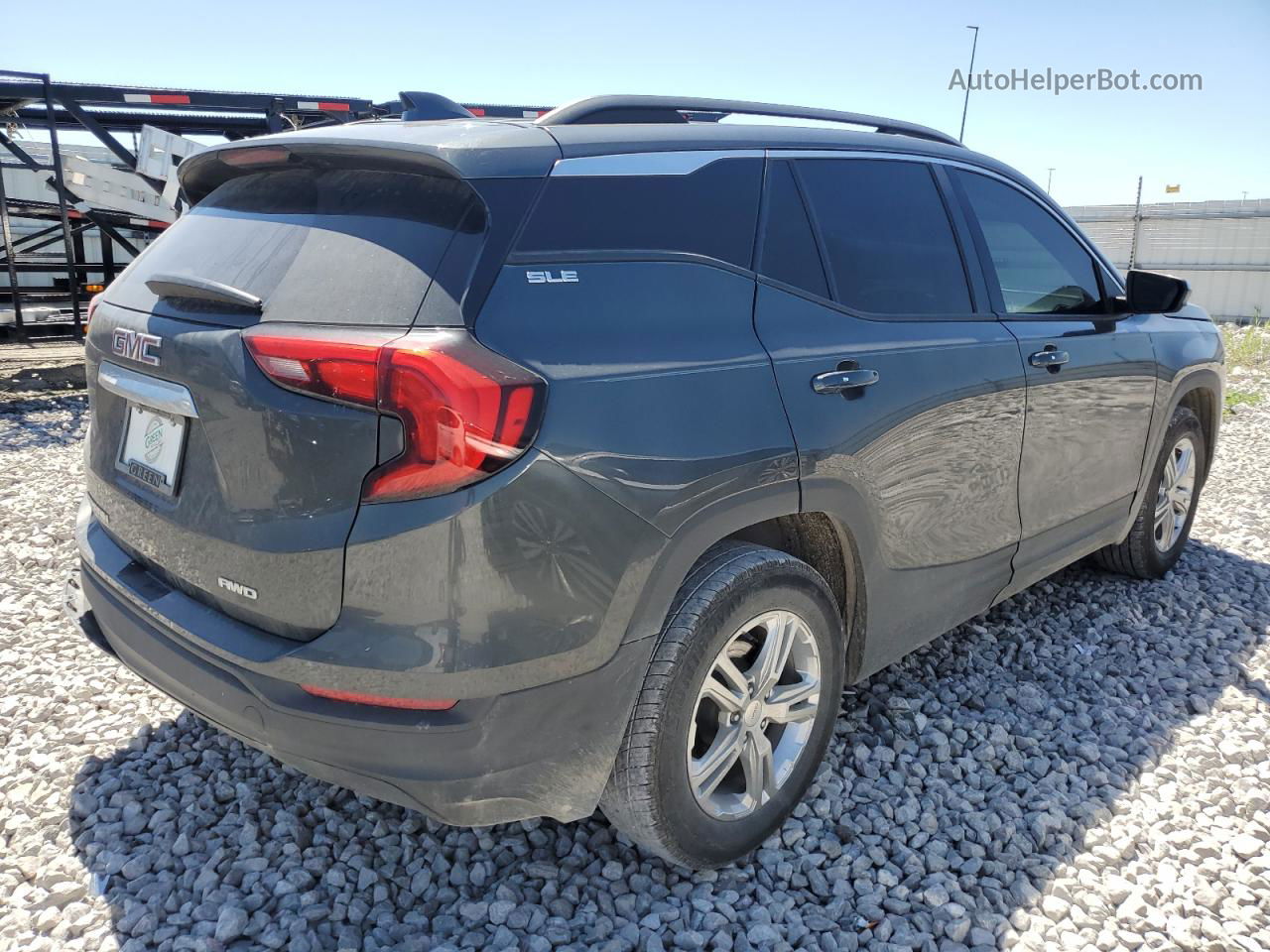 2020 Gmc Terrain Sle Серый vin: 3GKALTEV3LL161052