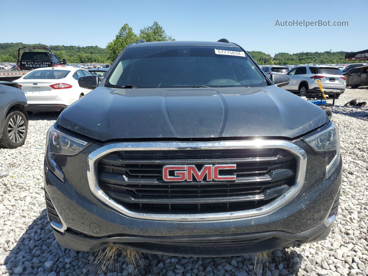 2020 Gmc Terrain Sle Gray vin: 3GKALTEV3LL161052