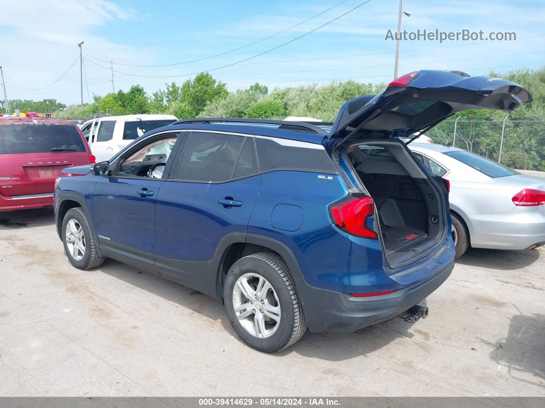 2020 Gmc Terrain Awd Sle Blue vin: 3GKALTEV3LL184590