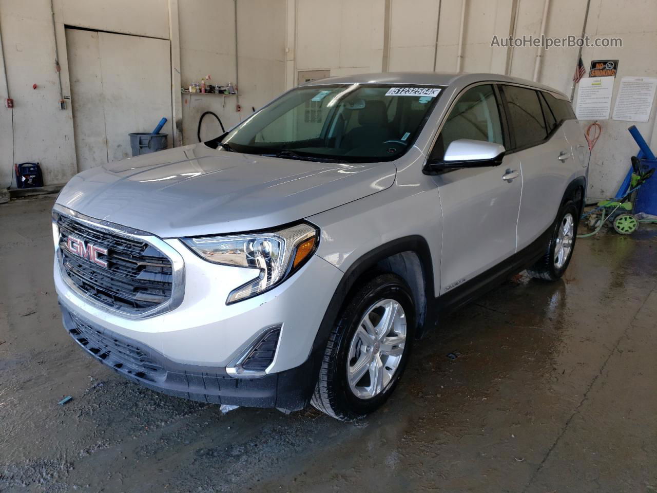 2019 Gmc Terrain Sle Silver vin: 3GKALTEV4KL197363