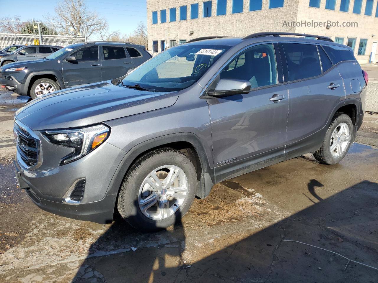 2019 Gmc Terrain Sle Gray vin: 3GKALTEV4KL237327