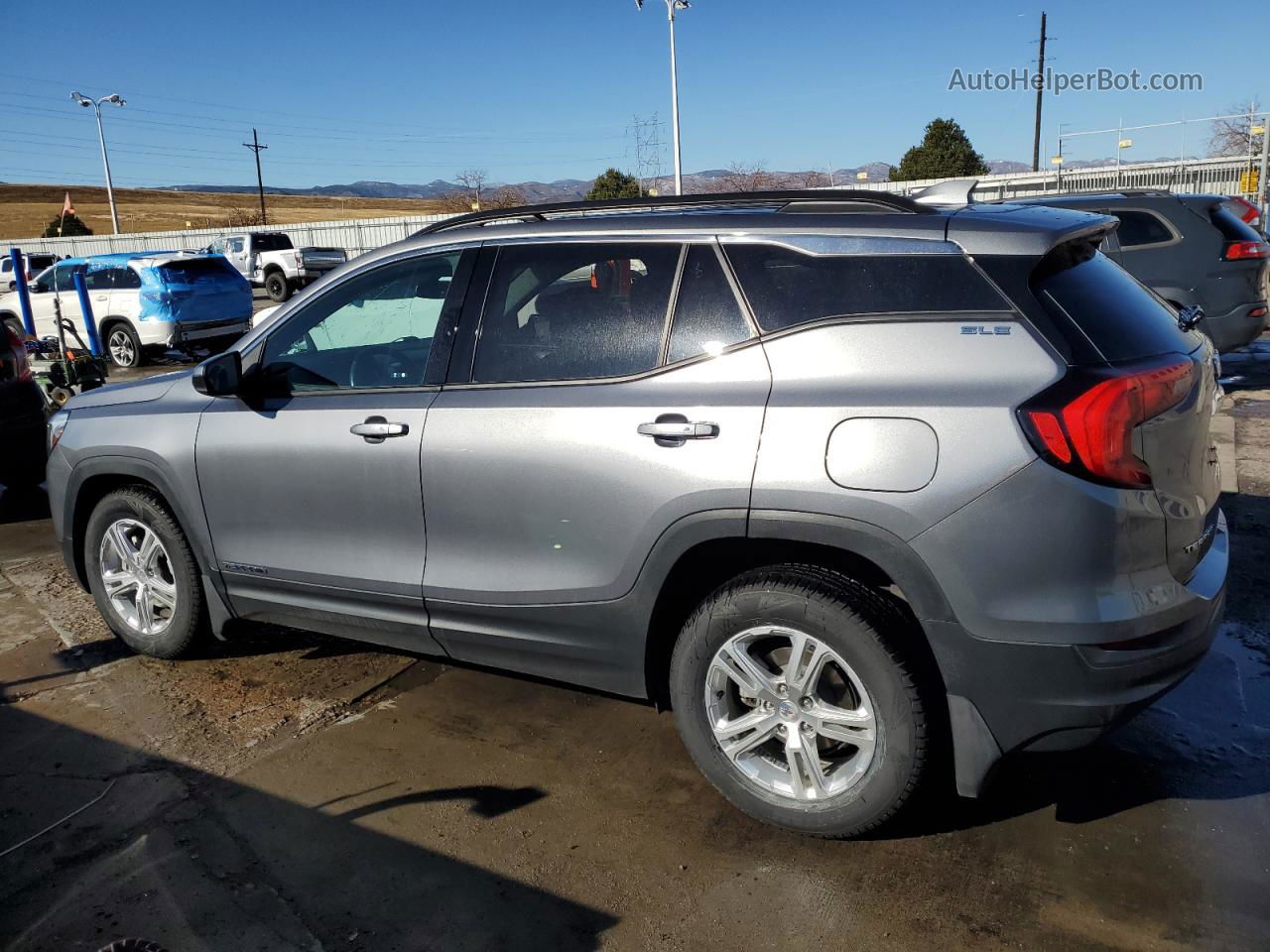 2019 Gmc Terrain Sle Gray vin: 3GKALTEV4KL237327