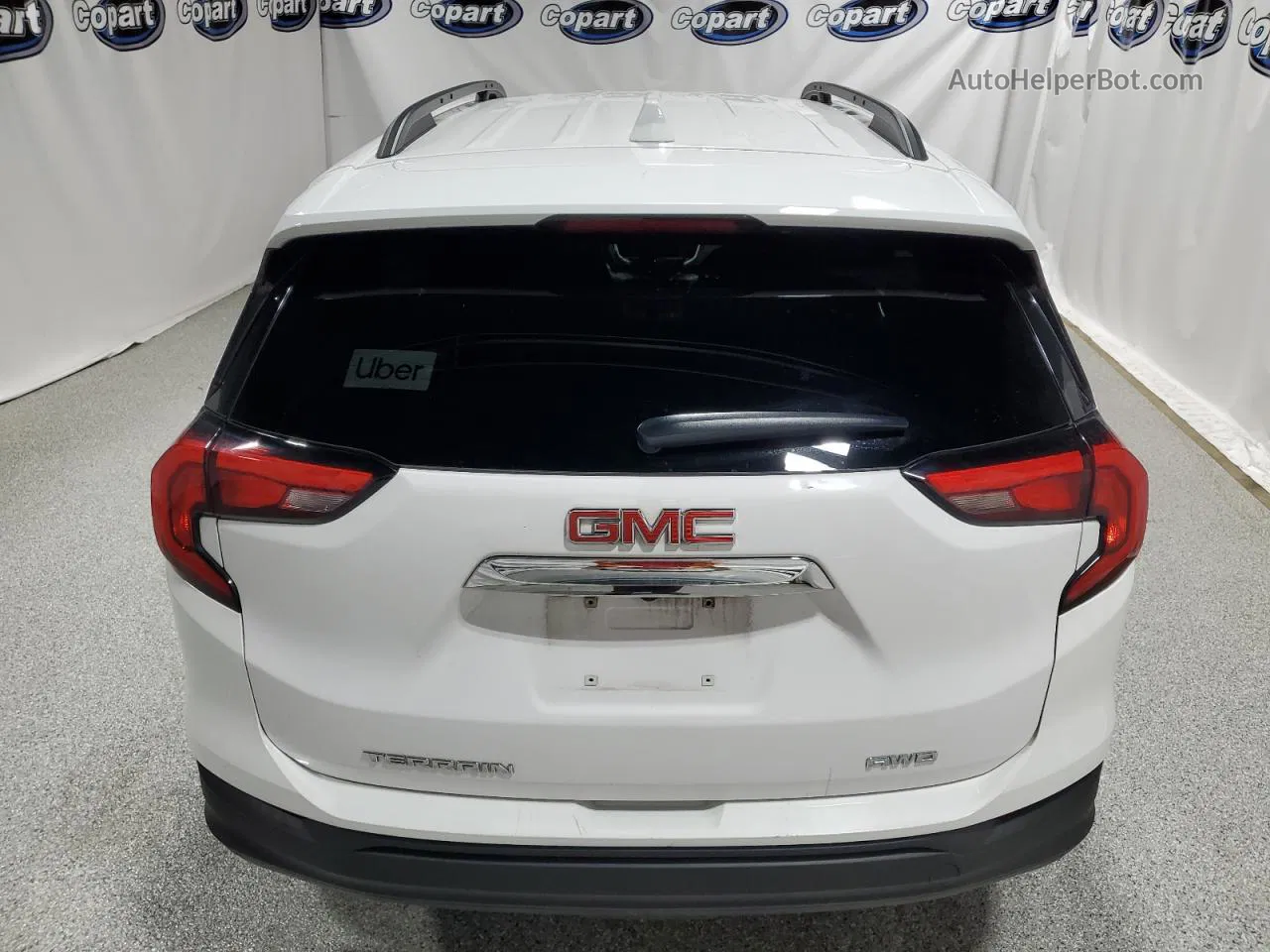 2019 Gmc Terrain Sle White vin: 3GKALTEV4KL319574