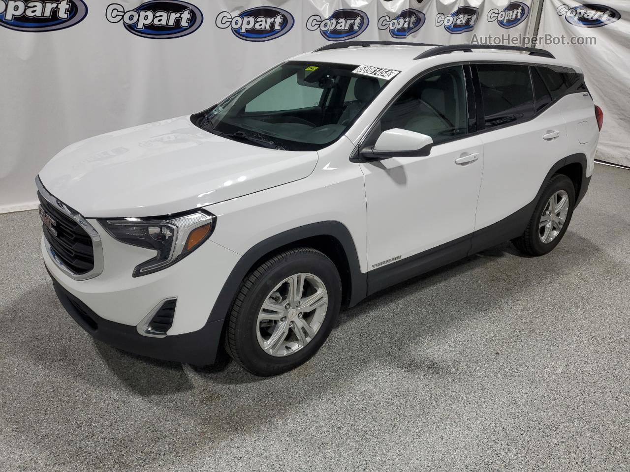 2019 Gmc Terrain Sle White vin: 3GKALTEV4KL319574