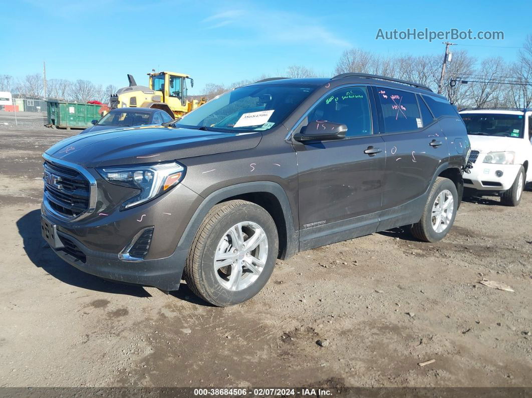 2019 Gmc Terrain Sle Brown vin: 3GKALTEV4KL330431