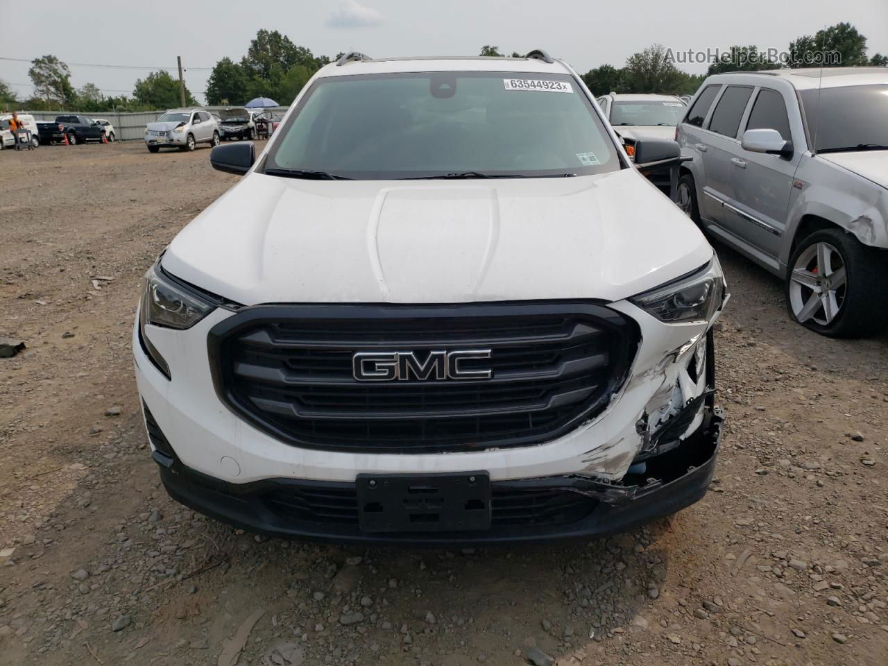 2020 Gmc Terrain Sle White vin: 3GKALTEV4LL212946