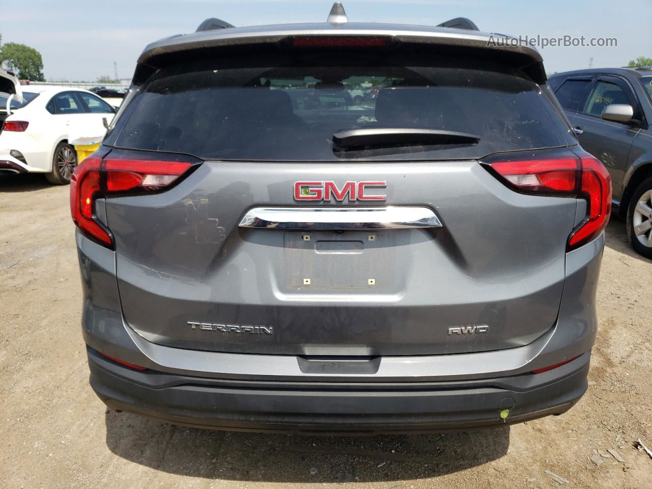 2019 Gmc Terrain Sle Gray vin: 3GKALTEV5KL121196