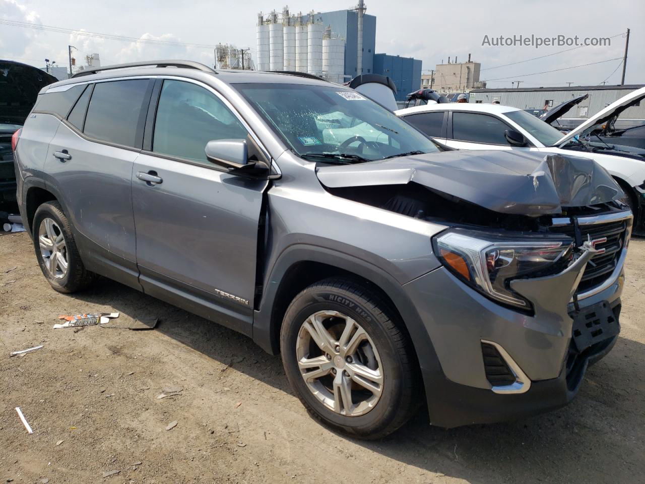 2019 Gmc Terrain Sle Gray vin: 3GKALTEV5KL121196