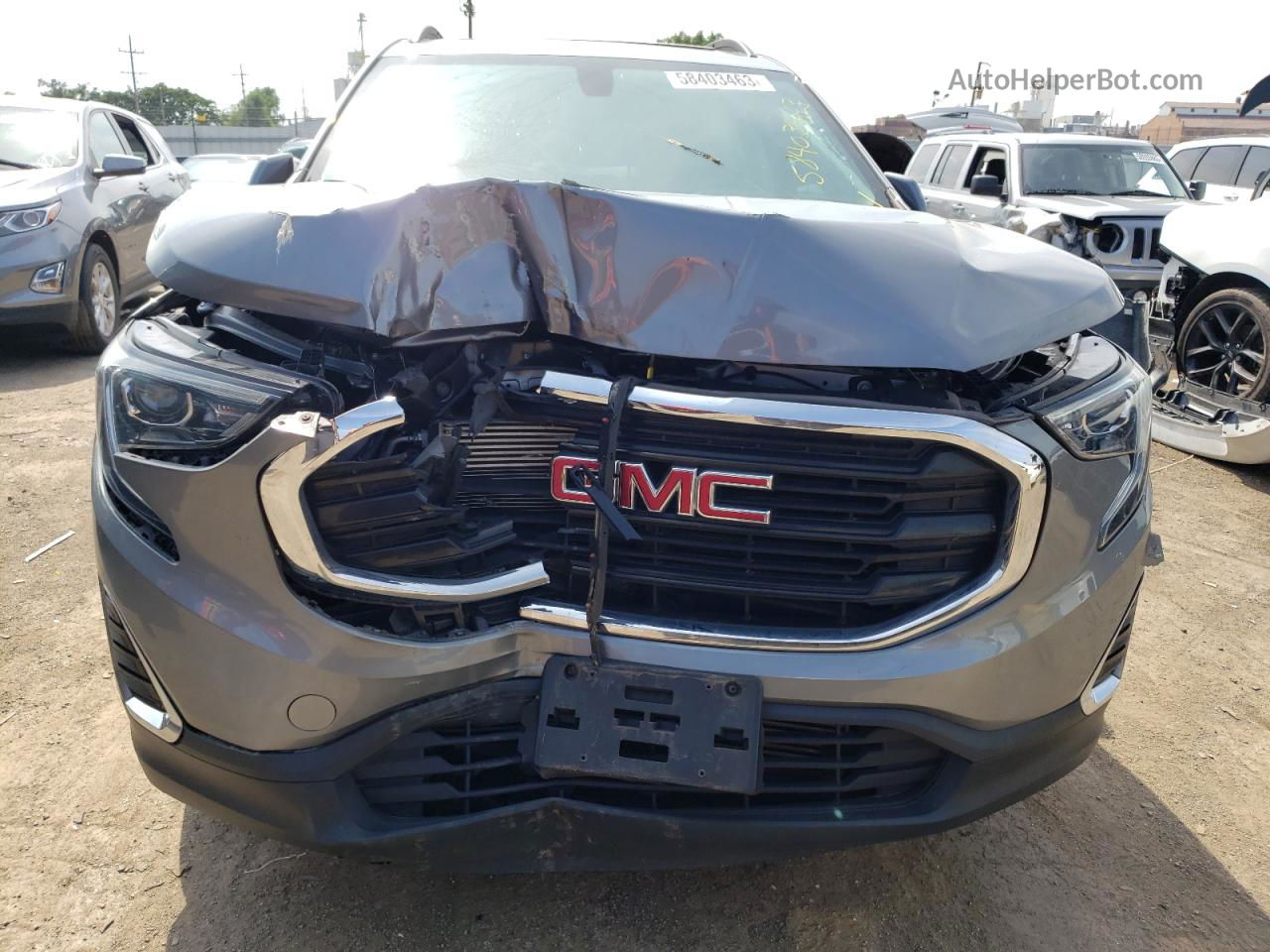 2019 Gmc Terrain Sle Gray vin: 3GKALTEV5KL121196