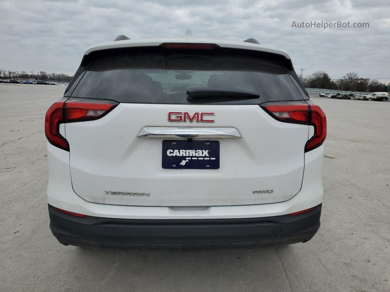 2019 Gmc Terrain Sle White vin: 3GKALTEV5KL275407