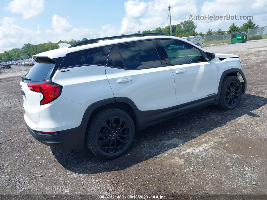 2019 Gmc Terrain Sle White vin: 3GKALTEV5KL364121