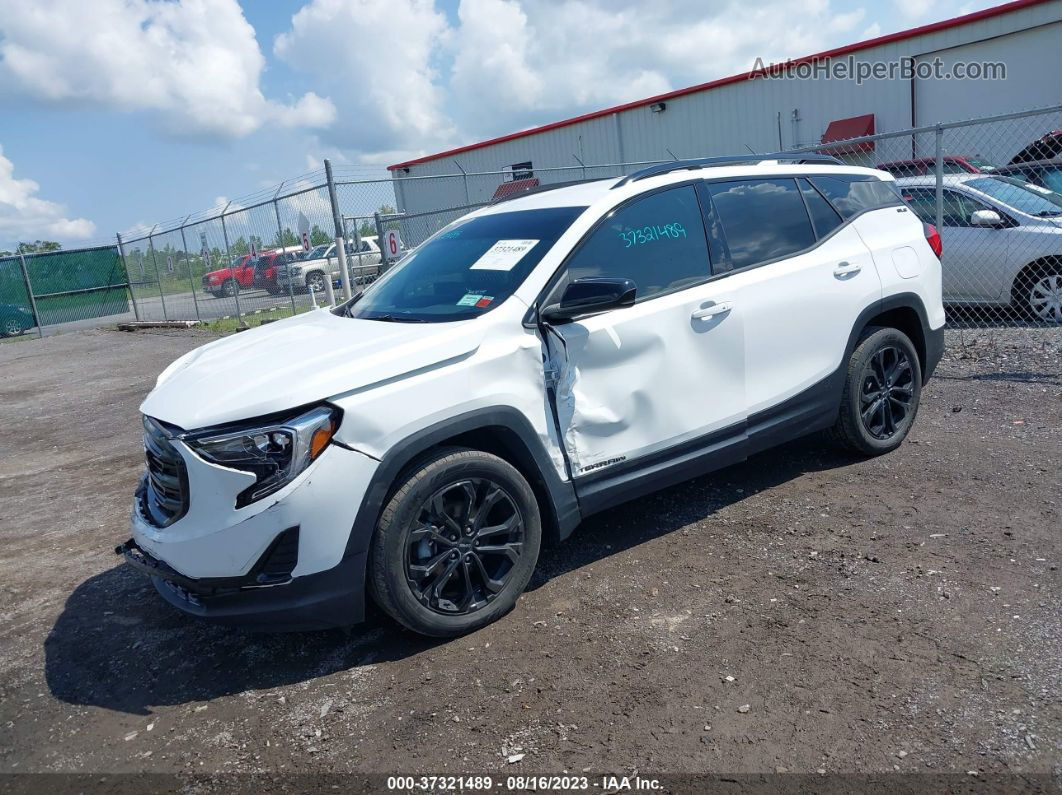 2019 Gmc Terrain Sle White vin: 3GKALTEV5KL364121